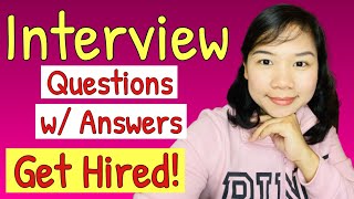 Sample INTERVIEW Questions for Teachers Teacher Interview Tips  Alissa Lifestyle Vlog [upl. by Ahso]