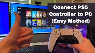 How to Connect PS5 Controller to PC Easy Method [upl. by Atal]