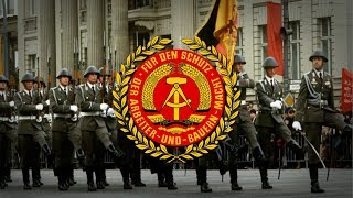 German Democratic Republic 1949–1990 NVA March quotYorckscher Marschquot [upl. by Oniratac]