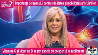 Expertul Doppelherz Conf dr OLIVIA TIMNEA despre rolul colagenului pentru articulații [upl. by Crandale]