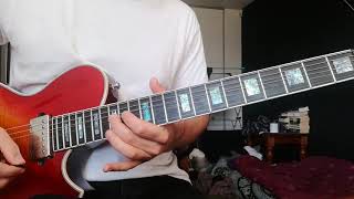 Estranged Guitar Solo Cover [upl. by Maroj]