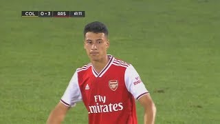 18 Year Old Gabriel Martinelli Debut Games For Arsenal  PreSeason Highlights [upl. by Roy527]