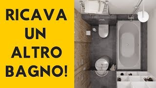 Vuoi un bagno in più in casa Ecco come fare [upl. by Notsek]