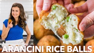 How To Make Arancini Rice Balls  Italian Classic Recipe [upl. by Anuayek]