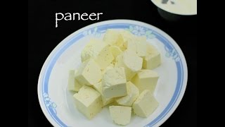 how to make paneer at home  homemade paneer recipe  cottage cheese recipe [upl. by Hansen984]