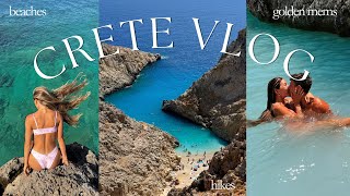 CRETE GREECE travel vlog [upl. by Lyrac]