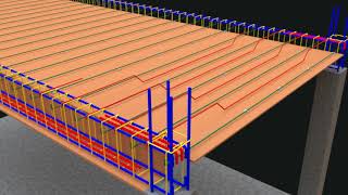 One way solid slab reinforcement detail [upl. by Rawdin490]