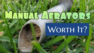 Do Manual Lawn Aerators Work  Are They Worth It [upl. by Annoyk671]