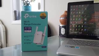 IT WORKS  TPLink AC1200 Dual Band WiFi Range Extender Repeater Access Point Review [upl. by Jolanta]