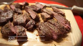 Venison BackStrap Recipe  Very Easy [upl. by Ajoop]