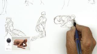 Timed Model Drawing Session 1  Instructor Glenn Vilppu [upl. by Henryetta442]