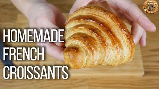 How to make a French Croissant  Short version [upl. by Ardnasela67]