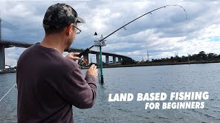 LAND BASED FISHING FOR BEGINNERS [upl. by Anaidiriv574]