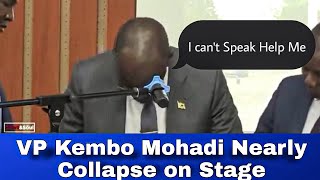 Breaking 😳 Kembo Mohadi Nearly Collapse on Stage [upl. by Dayir]