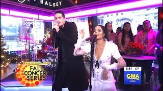 GEazy amp Halsey Perform quotHim amp Iquot GMA LIVE [upl. by Sami]