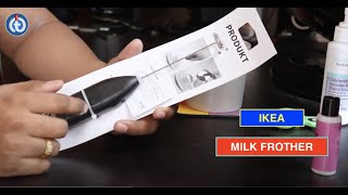 IKEA MILK FROTHER Review amp Battery Installation [upl. by Artemahs64]