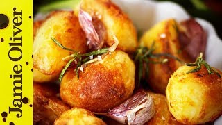 Jamies Perfect Roast Potatoes [upl. by Naleek]