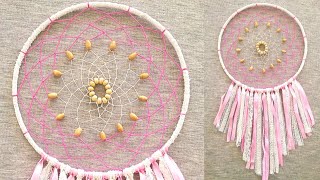 DIY como hacer un ATRAPASUEÑOS paso a paso  DIY Dreamcatcher [upl. by Thormora]