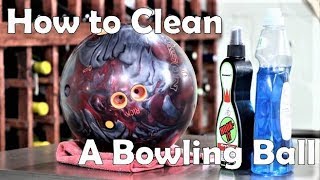 How to Clean a Bowling Ball [upl. by Aindrea]