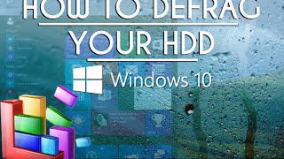 How To Defrag Windows 10 Hard Drive Beginners Tutorial [upl. by Lleruj75]