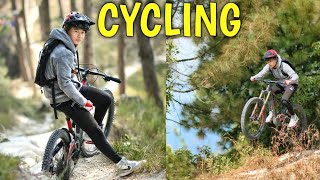 EVENING CYCLING RIDE TO VIRAL ROAD WITH SUBSCRIBER rajkumarthapamagar32 [upl. by Bussey52]