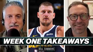 Week 1 NBA Takeaways With Kirk Goldsberry  The Bill Simmons Podcast [upl. by Cornelius]