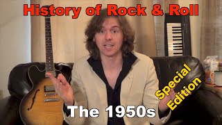 History of Rock amp Roll  The 1950s [upl. by Luhey935]