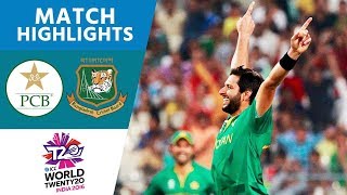 Afridi Stars in Comfortable Win  Pakistan vs Bangladesh  ICC Mens WT20 2016  Highlights [upl. by Namya]