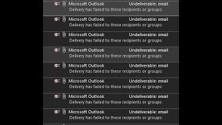 What to do when you get thousands of undeliverable emails [upl. by Maretz859]