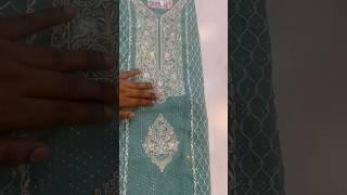 Pakistani suit  Eid collection  Jarkan work dress ytshorts viralvideo safashion [upl. by Aon]