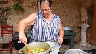 TRADITIONAL Cooking Class in Crete  Vamos Village [upl. by Iveson323]