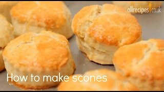 How to make scones  Scone recipe  Allrecipescouk [upl. by Enaenaj444]