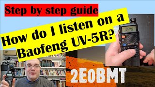 How do I listen on a Baofeng UV5R What Frequencies should I listen to How to program a repeater [upl. by Enilaf]