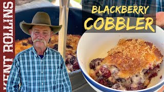 Old Fashioned Blackberry Cobbler  Easy Cobbler Recipe [upl. by Ntsud]