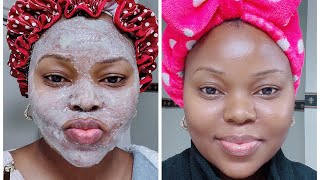 LE MASQUE CONTRE LE BOUTONS GRAISSES ET LES TACHES NOIRES SUR LE VISAGE [upl. by Naes]