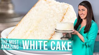 The Most Amazing White Cake [upl. by Ahsiekrats506]