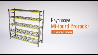 Rayonnage milourd polyvalent Prorack   Provost [upl. by Kaslik]