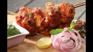 Paneer Tikka  Sanjeev Kapoor Khazana [upl. by Uahc650]