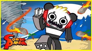 ROBLOX Disaster Island END OF THE WORLD Lets Play with Combo Panda [upl. by Berry407]