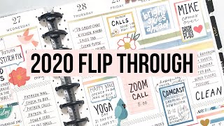 My Big Happy Planner 2020 Flip Through [upl. by Brigham]