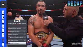 ROBBERY Robert Whittaker BEATS Yoel Romero in Rematch  UFC 225 Full Fights Recap [upl. by Nibor]