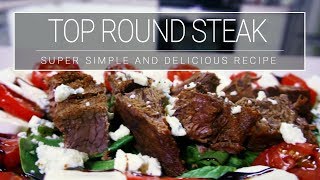 How to Cook a ROUND STEAK in the NINJA FOODI  KETO Recipe [upl. by Etyak]