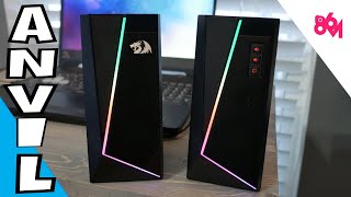 Redragon Anvil RGB Speakers [upl. by Yedsnil]