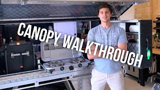 DIY Canopy Fitout On A Budget  Complete Walkthrough [upl. by Ahsiela]