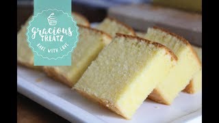 How to Bake Super Soft Moist Butter Cake Easy [upl. by Atilahs]