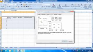 Excel Tutorial Stundenplan erstellen [upl. by Girvin]