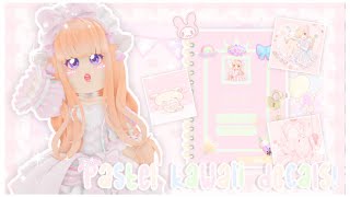 ꒰ 🐑🌸 30 kawaii  pastel decals for your Royale High journal ୨୧ [upl. by Enelyaj]