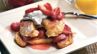 Croissant French Toast  Southern Living [upl. by Thatch]