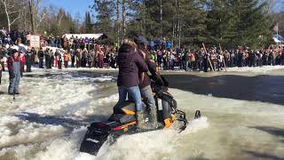 Pickerel Lake Jump In 2018 [upl. by Audwen158]