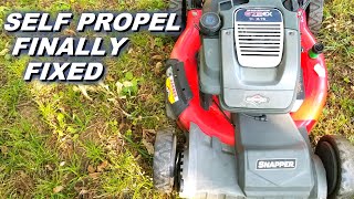 Fix your self propel Snapper mower [upl. by Nnaed680]